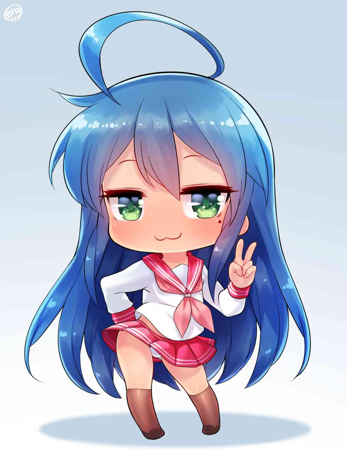 yande.re 756678 sample born-to-die chibi izumi_konata lucky_star pantsu seifuku skirt_lift.jpg