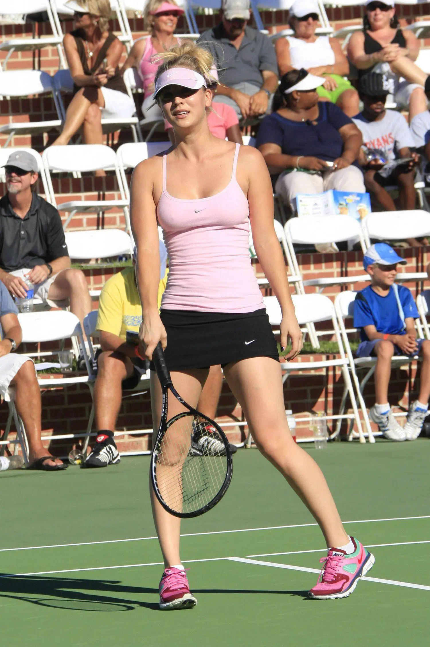 Kaley Cuoco - Playing Tennis @ Bryan Bros event 2008.jpg
